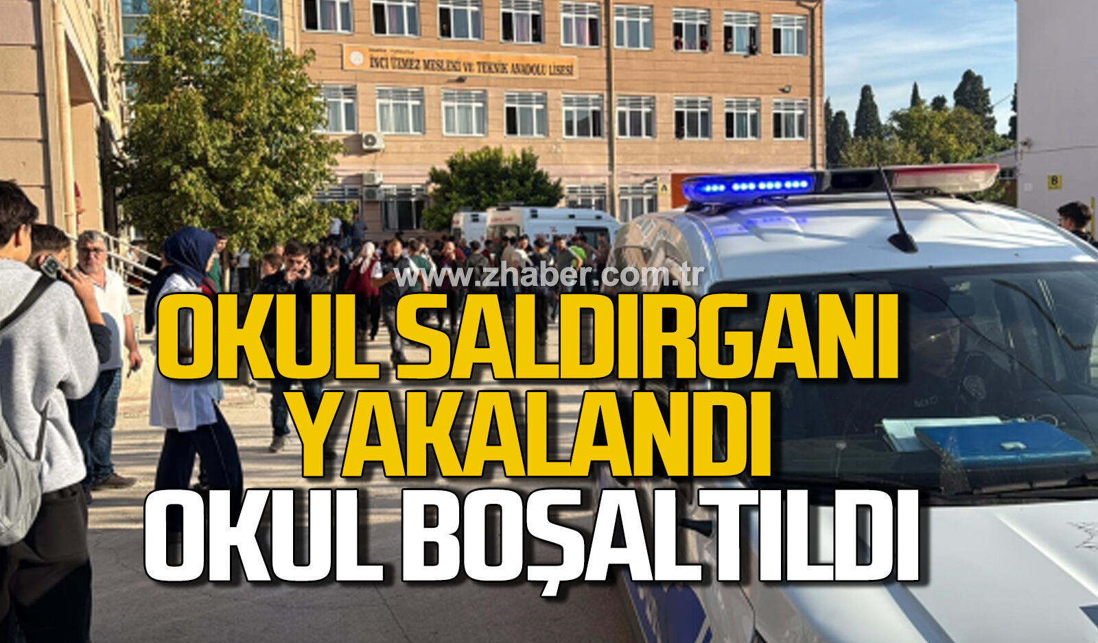 Turgutlu’da Okula Av Tüfeğiyle Saldırı! 15 Yaşındaki Öğrenci Yakalandı
