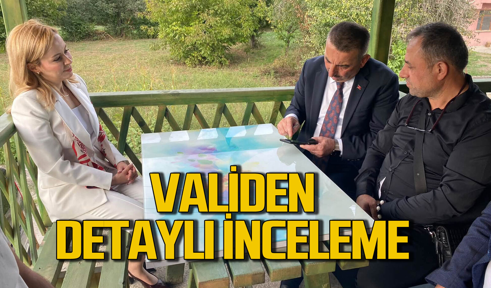 Osman Hacıbektaşoğlu incelemelerde bulundu