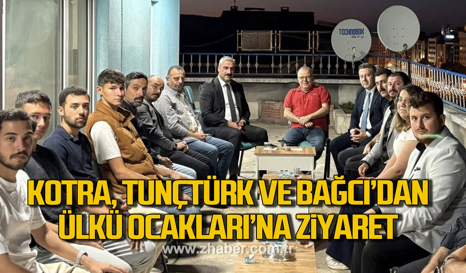 Kotra, Tunçtürk ve Bağcı’dan Ülkü Ocakları’na ziyaret