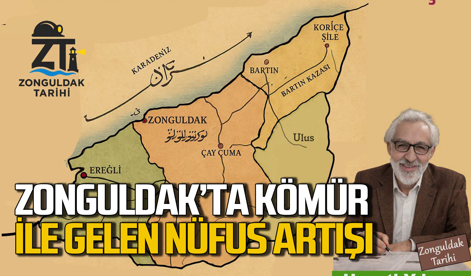 Zonguldak'ta kömür ile gelen nüfus artışı...