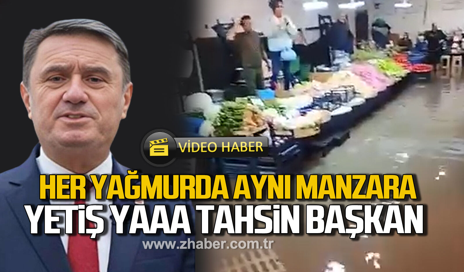 Zonguldak’ta Her Yağmurda Aynı Manzara! Yetiş yaaa Tahsin Başkan
