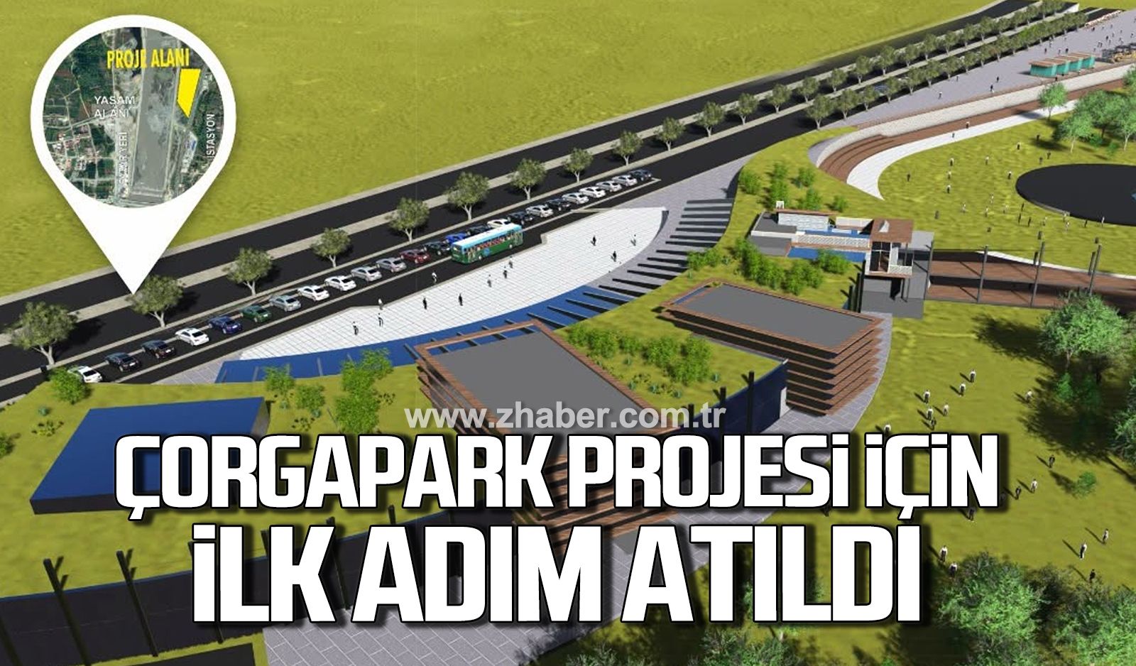 ÇORGAPARK projesi için ilk adım atıldı